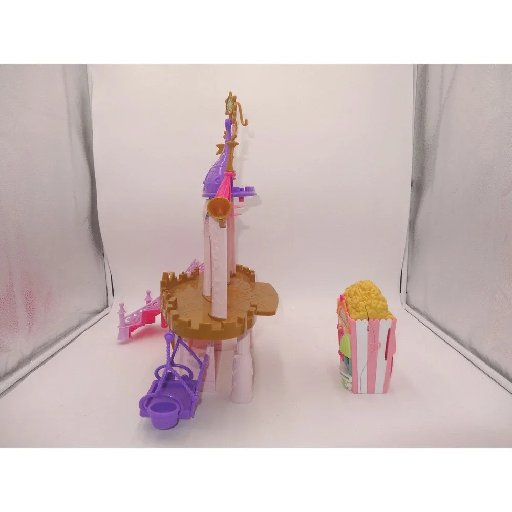 My Little Pony Crystal Empire Castle Playset Pink Purple Gold with Figures